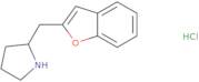 2-[(1-Benzofuran-2-yl)methyl]pyrrolidine hydrochloride