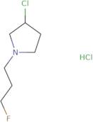 3-Chloro-1-(3-fluoropropyl)pyrrolidine hydrochloride