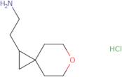 2-{6-Oxaspiro[2.5]octan-1-yl}ethan-1-amine hydrochloride