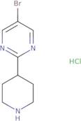 5-Bromo-2-(piperidin-4-yl)pyrimidine hydrochloride