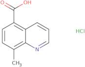 8-Methylquinoline-5-carboxylic acid hydrochloride