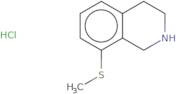 8-(Methylsulfanyl)-1,2,3,4-tetrahydroisoquinoline hydrochloride