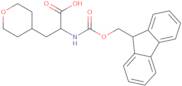 2-((((9H-fluoren-9-yl)methoxy)carbonyl)amino)-3-(tetrahydro-2H-pyran-4-yl)propanoic acid