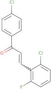 (2E)-3-(2-Chloro-6-fluorophenyl)-1-(4-chlorophenyl)prop-2-en-1-one