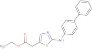 2-[5-(3-Chlorobenzylthio)-1,3,4-thiadiazol-2-ylthio]-N-phenylacetamide