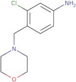 3-Chloro-4-(morpholin-4-ylmethyl)aniline