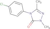 4-(4-Chlorophenyl)-2,5-dimethyl-2,4-dihydro-3H-1,2,4-triazol-3-one