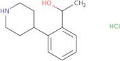 1-(2-(Piperidin-4-yl)phenyl)ethan-1-ol hydrochloride