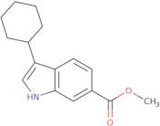 Methyl 3-cyclohexyl-1H-indole-6-carboxylate