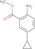 2-Amino-5-cyclopropyl-benzoic acid methyl ester