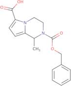 2-[(Benzyloxy)carbonyl]-1-methyl-1H,2H,3H,4H-pyrrolo[1,2-a]pyrazine-6-carboxylicacid