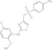 1-(((4-((5-chloro-2-methoxyphenyl)amino)(3,5-thiazolyl))methyl)sulfonyl)-4-methylbenzene