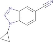 1-Cyclopropyl-1,2,3-benzotriazole-5-carbonitrile