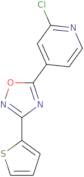 5-(2-Chloropyridin-4-yl)-3-thiophen-2-yl-1,2,4-oxadiazole