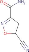 5-Cyano-4,5-dihydro-1,2-oxazole-3-carboxamide