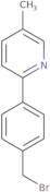 2-(4-(Bromomethyl)phenyl)-5-methylpyridine