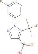 1-(3-Fluorophenyl)-5-(trifluoromethyl)-1H-pyrazole-4-carboxylic Acid