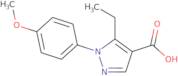 5-Ethyl-1-(4-methoxyphenyl)-1H-pyrazole-4-carboxylic acid