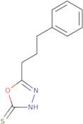 5-(3-Phenylpropyl)-1,3,4-oxadiazole-2-thiol