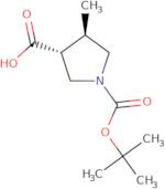 (3R,4R)-1-(tert-Butoxycarbonyl)-4-methylpyrrolidine-3-carboxylic acid