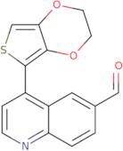 4-(2,3-Dihydrothieno[3,4-b][1,4]dioxin-5-yl)quinoline-6-carbaldehyde