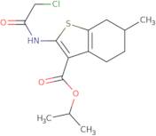 Propan-2-yl 2-(2-chloroacetamido)-6-methyl-4,5,6,7-tetrahydro-1-benzothiophene-3-carboxylate