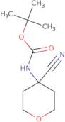 tert-Butyl N-(4-cyanooxan-4-yl)carbamate