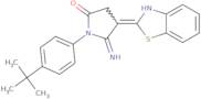 5-Amino-4-(1,3-benzothiazol-2-yl)-1-(4-tert-butylphenyl)-2,3-dihydro-1H-pyrrol-2-one