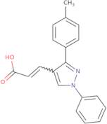 (2E)-3-[3-(4-Methylphenyl)-1-phenyl-1H-pyrazol-4-yl]prop-2-enoic acid