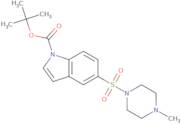 tert-Butyl 5-[(4-methylpiperazin-1-yl)sulfonyl]-1H-indole-1-carboxylate