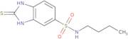 N-Butyl-2-sulfanyl-1H-1,3-benzodiazole-6-sulfonamide