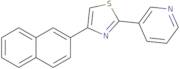 3-[4-(Naphthalen-2-yl)-1,3-thiazol-2-yl]pyridine