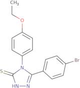 5-(4-Bromophenyl)-4-(4-ethoxyphenyl)-4H-1,2,4-triazole-3-thiol