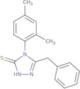 5-Benzyl-4-(2,4-dimethylphenyl)-4H-1,2,4-triazole-3-thiol