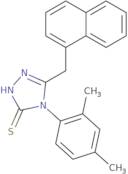 4-(2,4-Dimethylphenyl)-5-(naphthalen-1-ylmethyl)-4H-1,2,4-triazole-3-thiol