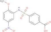 4-[(2-Methoxy-5-nitrophenyl)sulfamoyl]benzoic acid