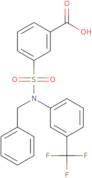 3-{Benzyl[3-(trifluoromethyl)phenyl]sulfamoyl}benzoic acid