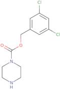 (3,5-dichlorophenyl)methyl piperazine-1-carboxylate