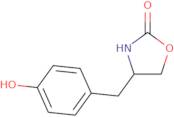 4-[(4-Hydroxyphenyl)methyl]-1,3-oxazolidin-2-one