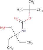 tert-Butyl N-(2-ethyl-1-hydroxybutan-2-yl)carbamate