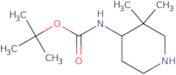 4-(Boc-amino)-3,3-dimethylpiperidine