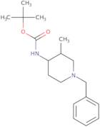 tert-Butyl N-(1-benzyl-3-methylpiperidin-4-yl)carbamate