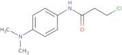 3-Chloro-N-[4-(dimethylamino)phenyl]propanamide