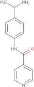 N-[4-(1-Aminoethyl)phenyl]pyridine-4-carboxamide