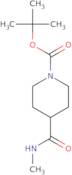 1-tert-Butoxycarbonylpiperidine-4-carboxylic acid methyl amide