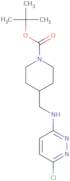 4-[(6-Chloro-pyridazin-3-ylamino)-methyl]-piperidine-1-carboxylic acid tert-butyl ester