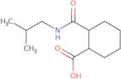 2-Isobutylcarbamoyl-cyclohexanecarboxylic acid