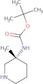 (3R)-3-(Boc-amino)-3-methylpiperidine