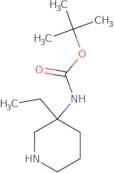 tert-Butyl (3-ethylpiperidin-3-yl)carbamate