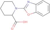 1-(1,3-Benzoxazol-2-yl)piperidine-2-carboxylic acid